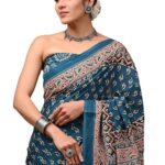 designer ajrakh handloom saree (copy)